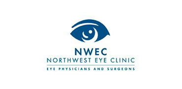 NWEC Northwest Eye Clinic logo, subtitled Eye Physicians and Surgeons