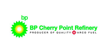BP Cherry Point Refinery logo, subtitled Producer of Quality Arco Fuel